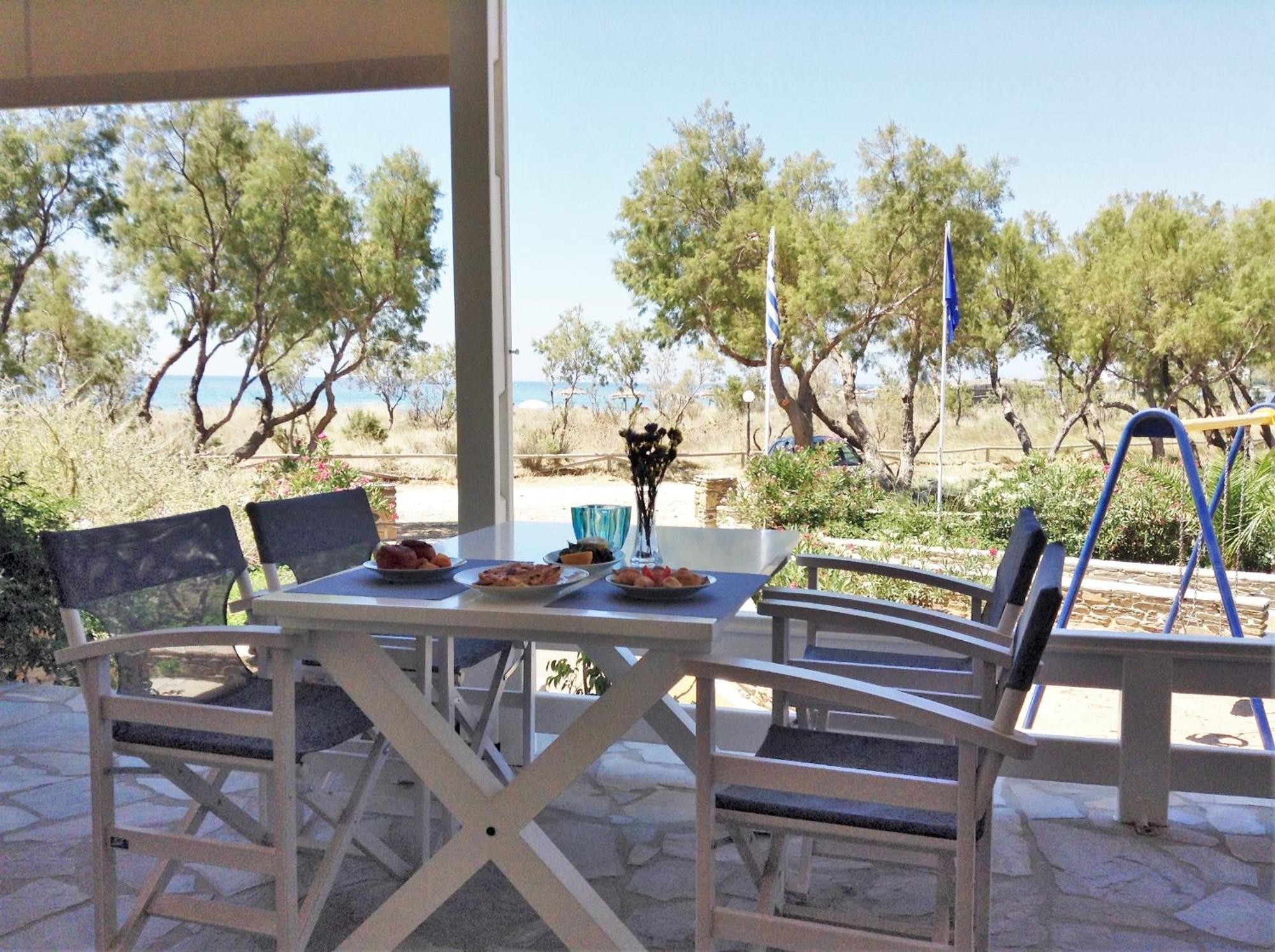 Nostos Beachfront Apartments & Studios Agios Ioannis  Ngoại thất bức ảnh