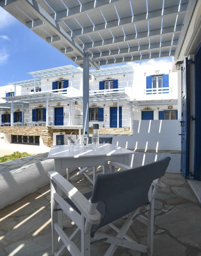 Nostos Beachfront Apartments & Studios Agios Ioannis  Ngoại thất bức ảnh