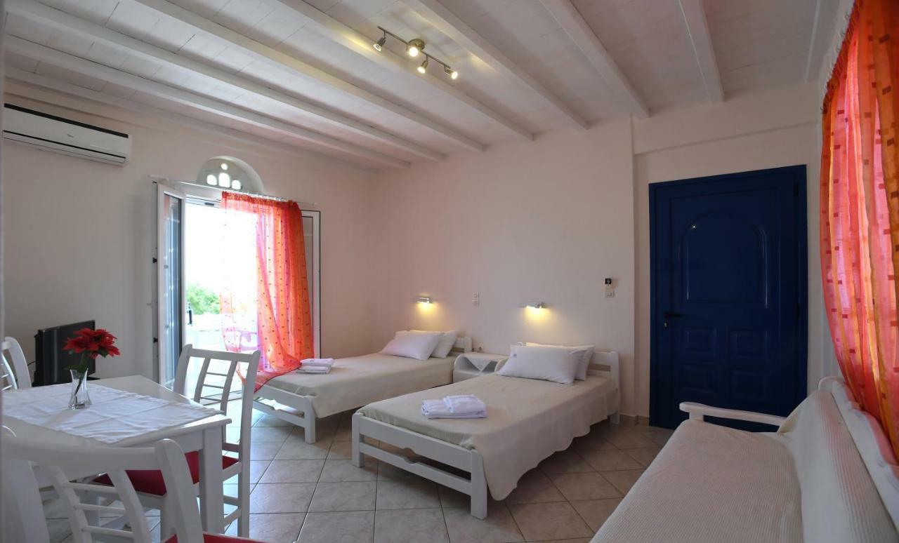 Nostos Beachfront Apartments & Studios Agios Ioannis  Ngoại thất bức ảnh
