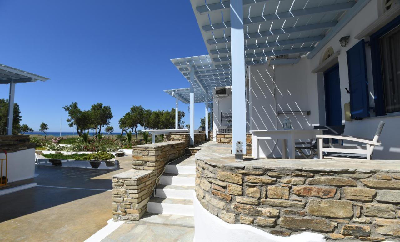 Nostos Beachfront Apartments & Studios Agios Ioannis  Ngoại thất bức ảnh