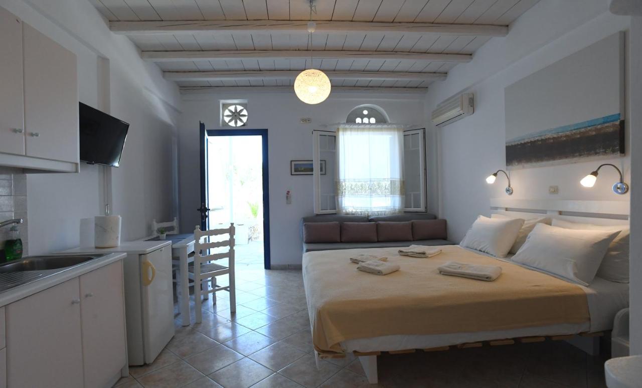 Nostos Beachfront Apartments & Studios Agios Ioannis  Ngoại thất bức ảnh